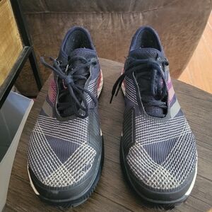 Adidas Men's Navy Athletic Sneakers For Pickleball